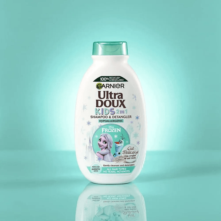 Garnier Ultra Doux Kids 2 in 1 Shampoo & Detangler Rice Cream & Oat Milk - 400ml - Pinoyhyper