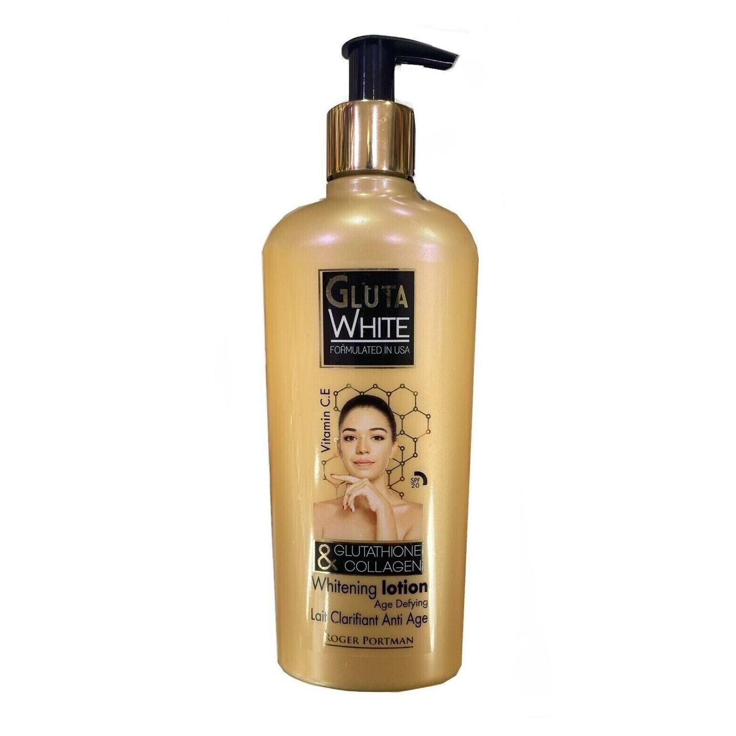 Gluta White Glutathione & Collagen Whitening Body Lotion - 250ml Pinoy Hyper Kuwait Gluta White Glutathione & Collagen Whitening Body Lotion - 250ml Pinoy Hyper Kuwait