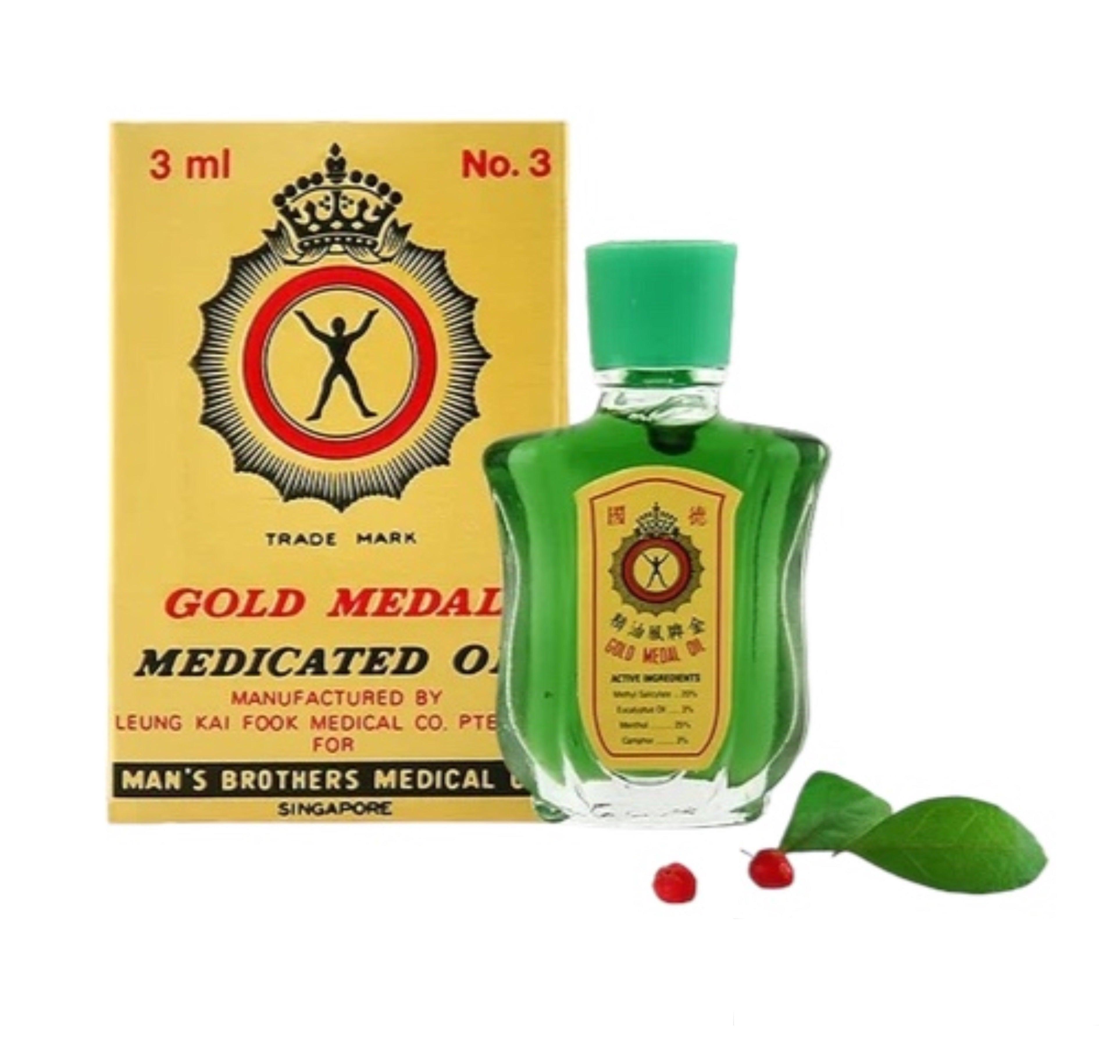 Gold Medal Medicated Oil 3ml Pinoyhyper