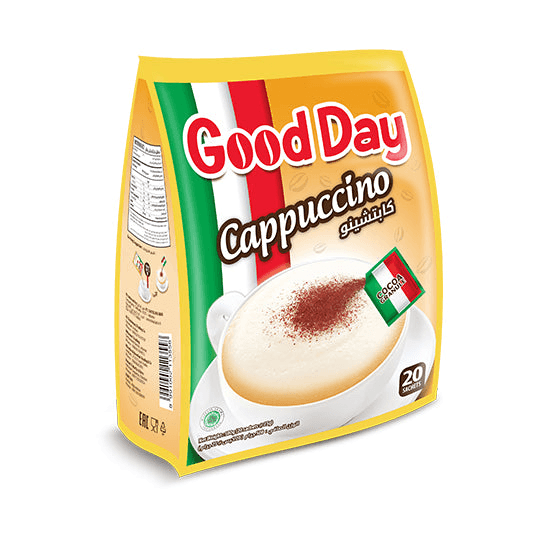 Good Day Instant Coffee Cappuccino 3 In 1 - 20 Sachets - Pinoyhyper