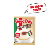 Good Day Instant Coffee Cappuccino No Added Sugar - 20 Sachets - Pinoyhyper