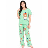 Women's Nightwear 3pcs Set Pajama - HXF:1136