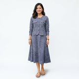 Lady Guoguo Women’s Button Front Linen Dress - HY001