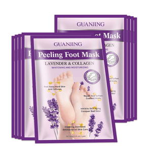 Guanjing Lavender & Collagen Foot Peeling Mask - 40g - Pinoyhyper