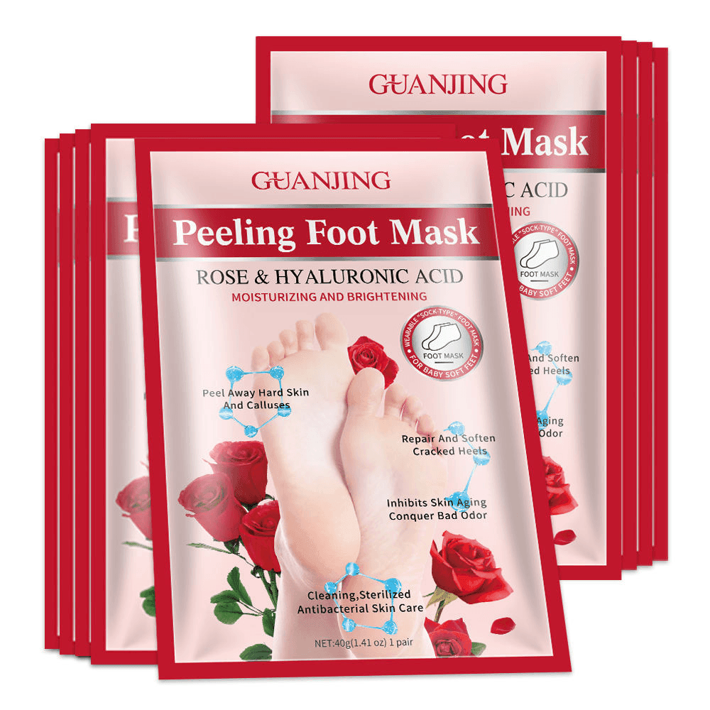 Guanjing Rose Nourishing Foot Peeling Mask 40g Pinoyhyper