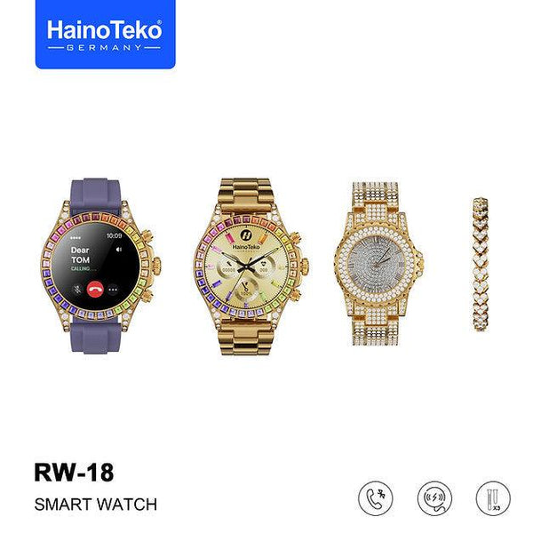 Haino Teko RW-18 Smartwatch 2 Watches Combo - Pinoyhyper