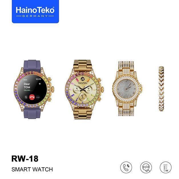 Haino Teko RW-18 Smartwatch 2 Watches Combo - Pinoyhyper