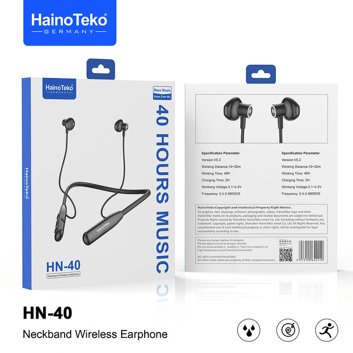 Haino Teko Wireless Earphone HN-40 - Pinoyhyper