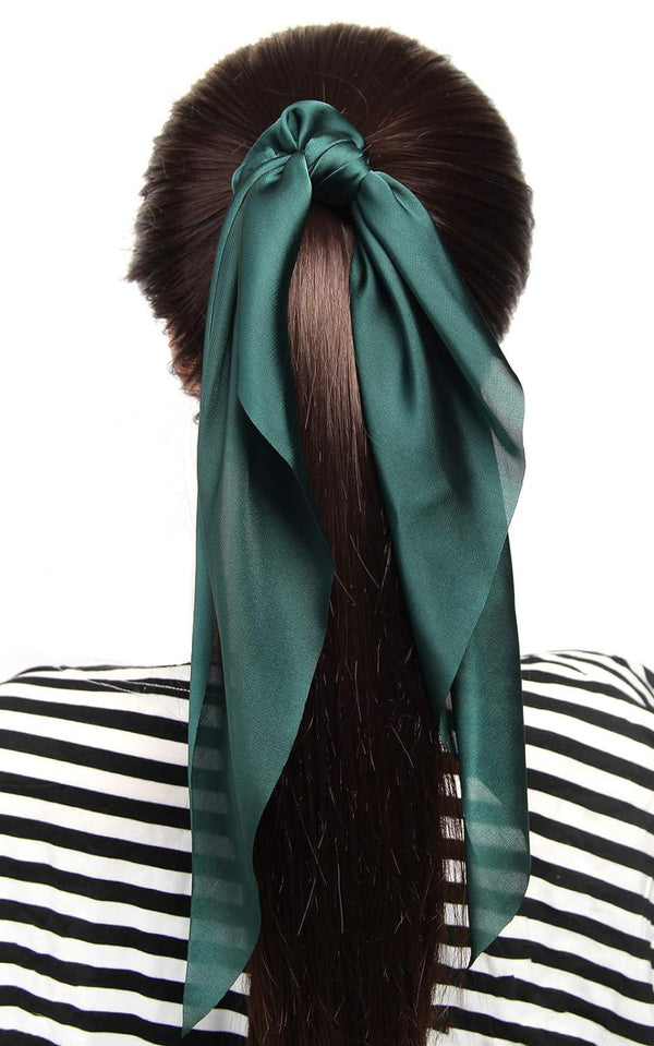 Hair Ties Elastic Satin Ponytail Holder for Women Girls - 3 pcs (541352) - Pinoyhyper