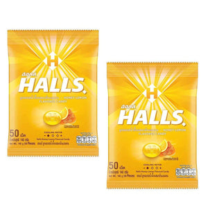 Halls Honey Lemon Candy 50pcs 140g (1+1) Offer - Pinoyhyper