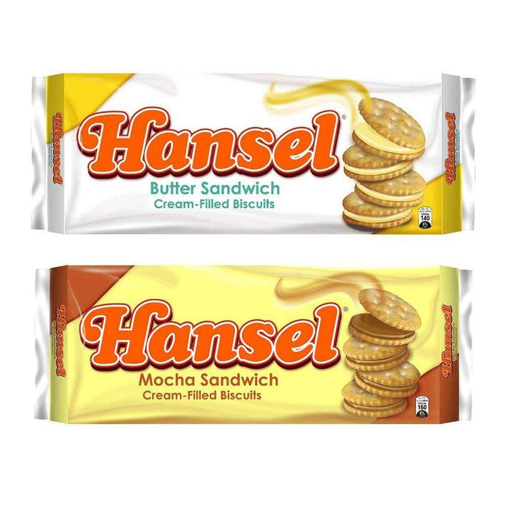 Hansel Mocha + Butter Sandwich Cream Biscuits 10x31g (Buy 1 Get 1 Free) - Pinoyhyper