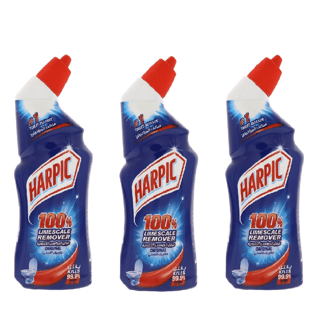 Harpic Liquid Original Toilet Cleaner - 3 x 500ml – Pinoyhyper