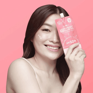 Hello Glow 3-in-1 Lightweight Sun Care Gel SPF 50 + - 50g - Pinoyhyper