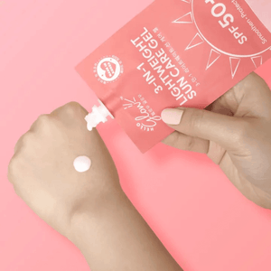 Hello Glow 3-in-1 Lightweight Sun Care Gel SPF 50 + - 50g - Pinoyhyper