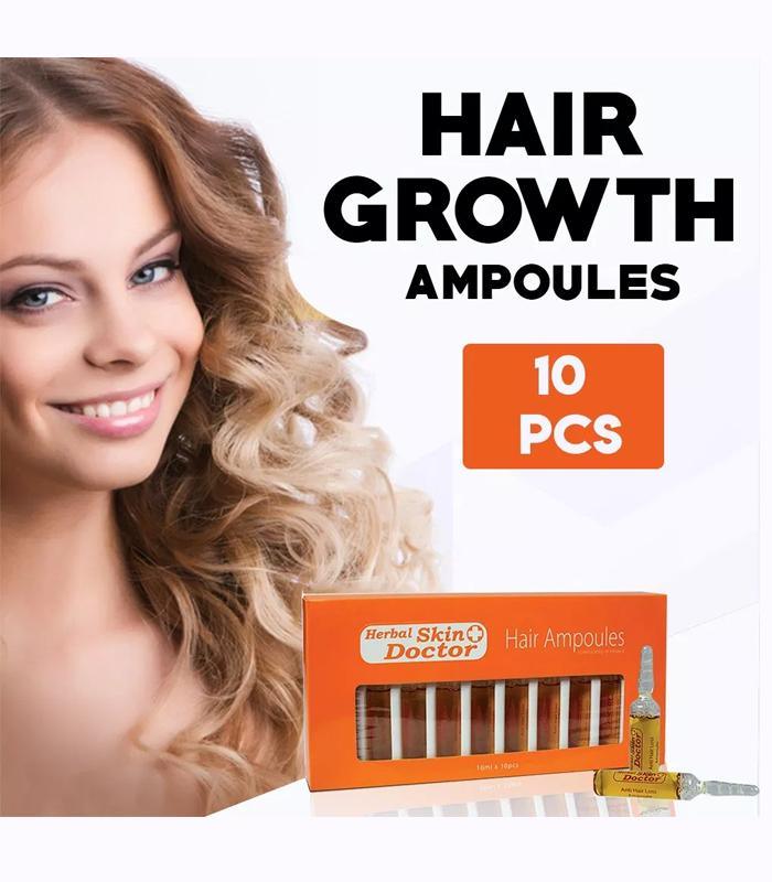 Herbal Skin Doctor Hair Growth Ampoules 10pcs - Pinoyhyper