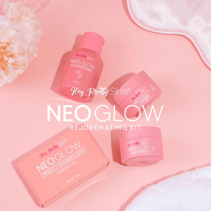 Hey Pretty Skin Neo Glow Rejuvenating Set (Glass Skin) - Pinoyhyper