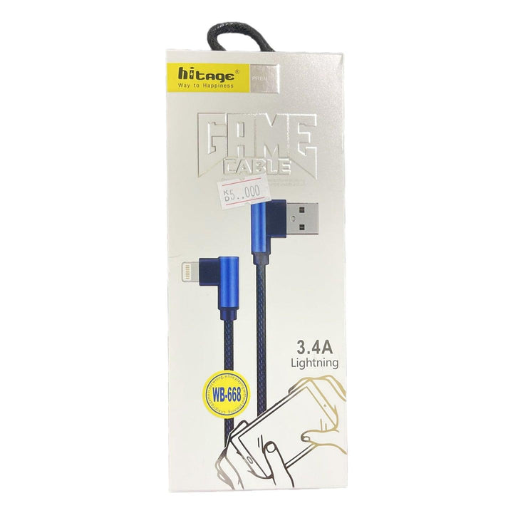 Hitage Gaming Lightning Cable Wb - 668 - Pinoyhyper