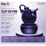 Hie-Q Clip-Go Pro Open Ear Clip Earbuds
