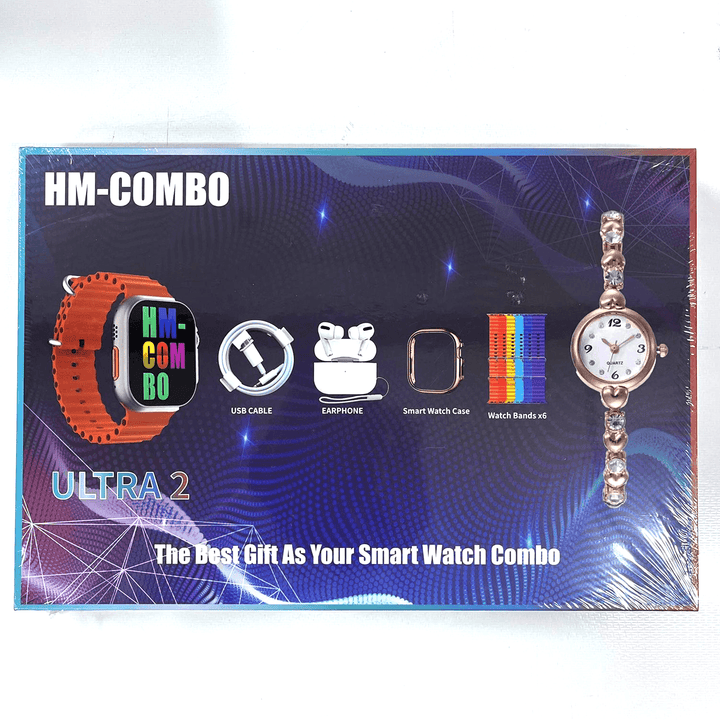HM-Combo Ultra 2 Smart Watch + Airpods - Pinoyhyper