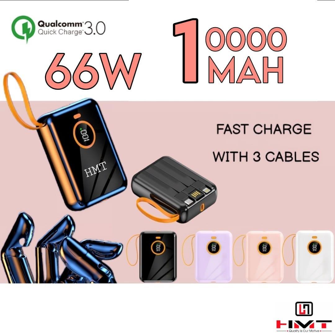 HMT 10000mAh Power Bank Type C - I Phone - Usb - Pinoyhyper