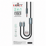 HMT 2-in-1 Hi-Fi Audio Cable - AUX623