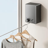 Wall-Mounted Retractable Clothesline