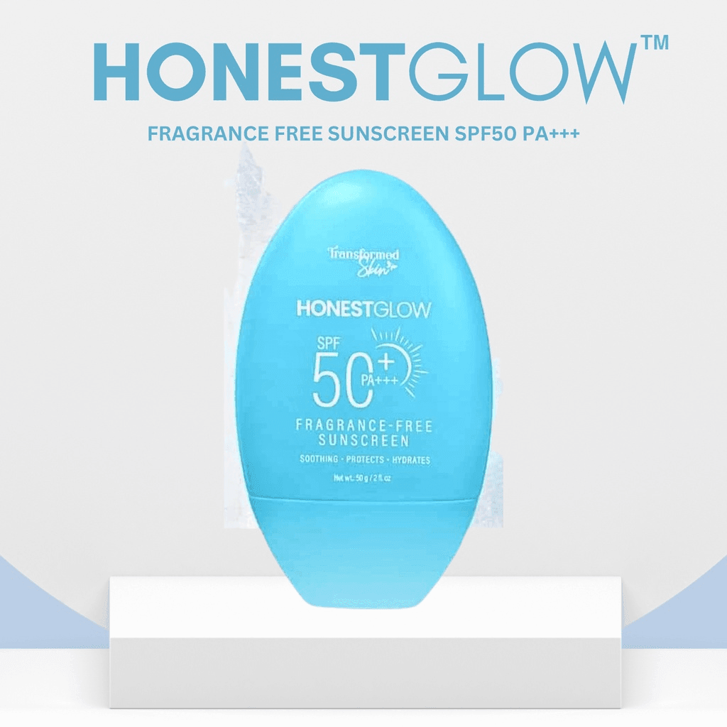 Honest Glow Fragrance Free Sunscreen SPF50 PA+++ - 50g - Pinoyhyper