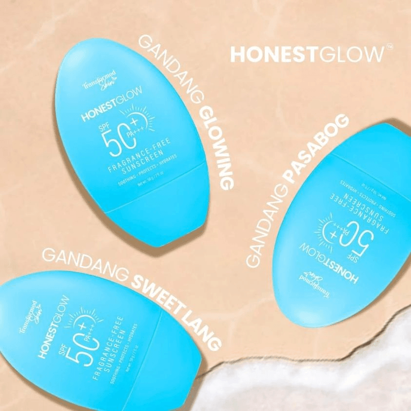 Honest Glow Fragrance Free Sunscreen SPF50 PA+++ - 50g - Pinoyhyper