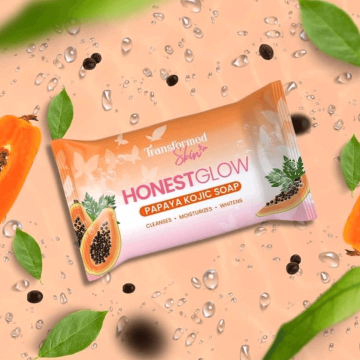 Honest Glow Papaya Kojic Soap - 70g - Pinoyhyper