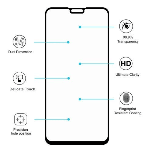 Huawei Y9 2019 HD Original Temper Glass - Pinoyhyper