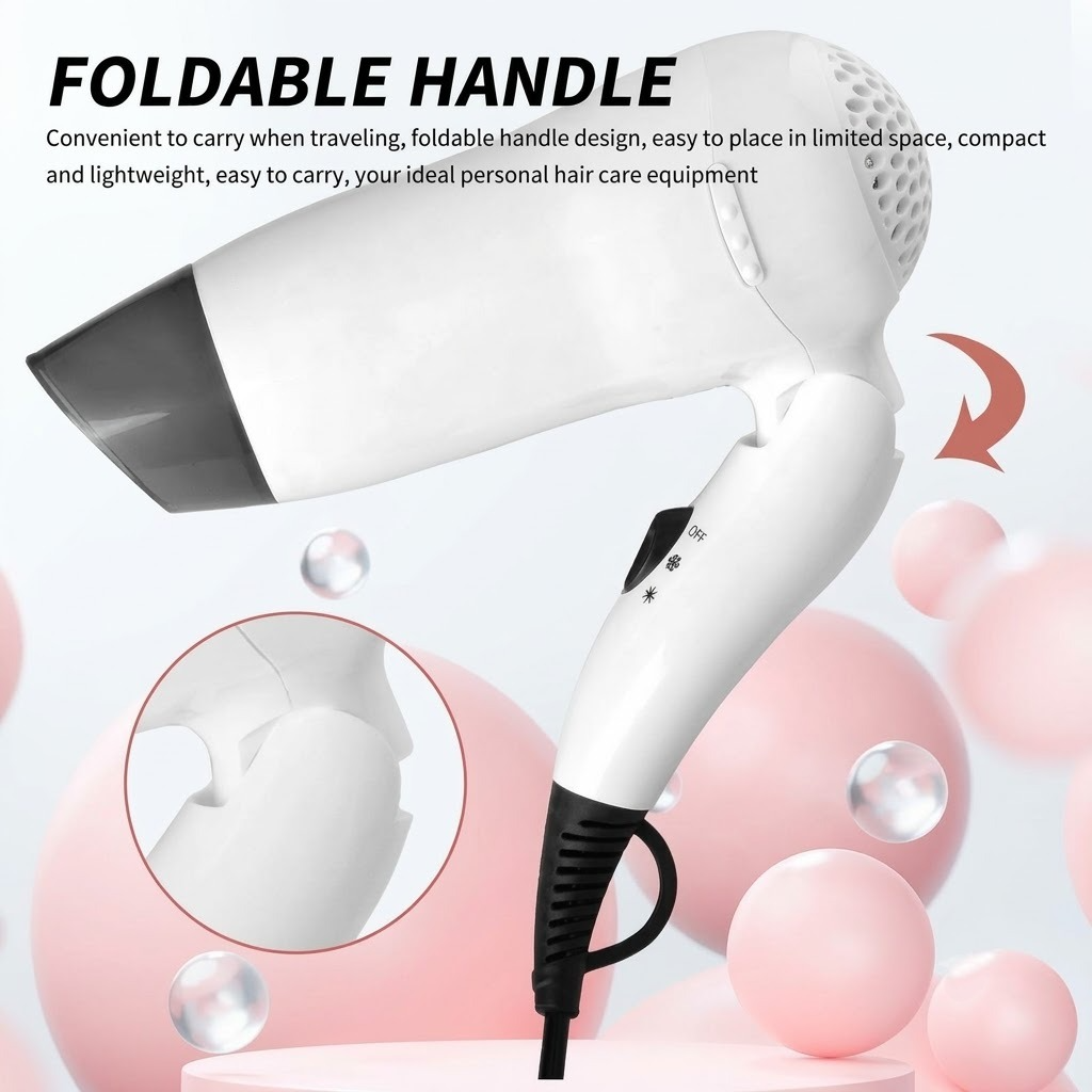 WTZEZO Travel Hair Dryer - T1