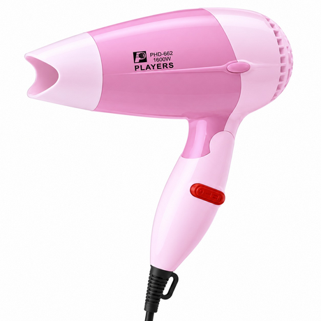 Players Compact Foldable Hair Dryer - PHD662