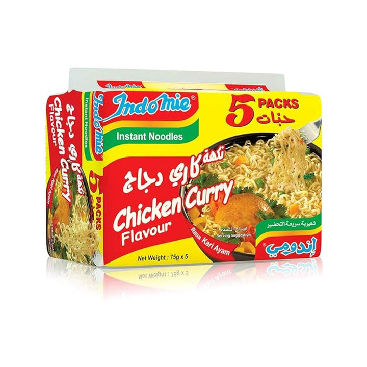 Indomie Instant Noodles Chicken Curry Flavor 5Pcs x 75g - Pinoyhyper
