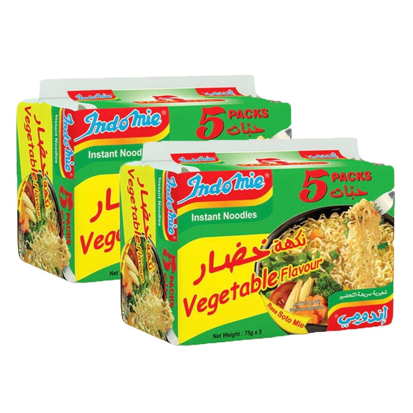 Indomie Instant Noodles Vegetable Flavor 10Pcs x 75g (Offer) - Pinoyhyper