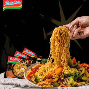Indomie Noodles Spicy Curry Fried Flavour - 5 X 90g - Pinoyhyper