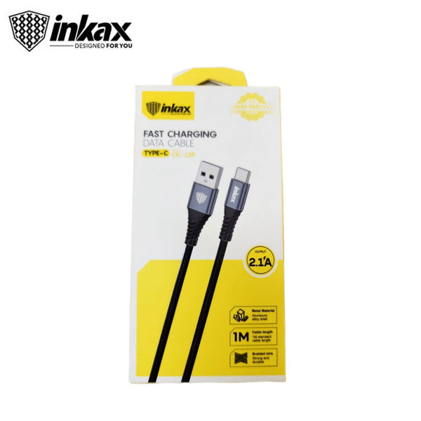 Inkax 2.1A Type C Fast Charger Cable CK-139 - Pinoyhyper