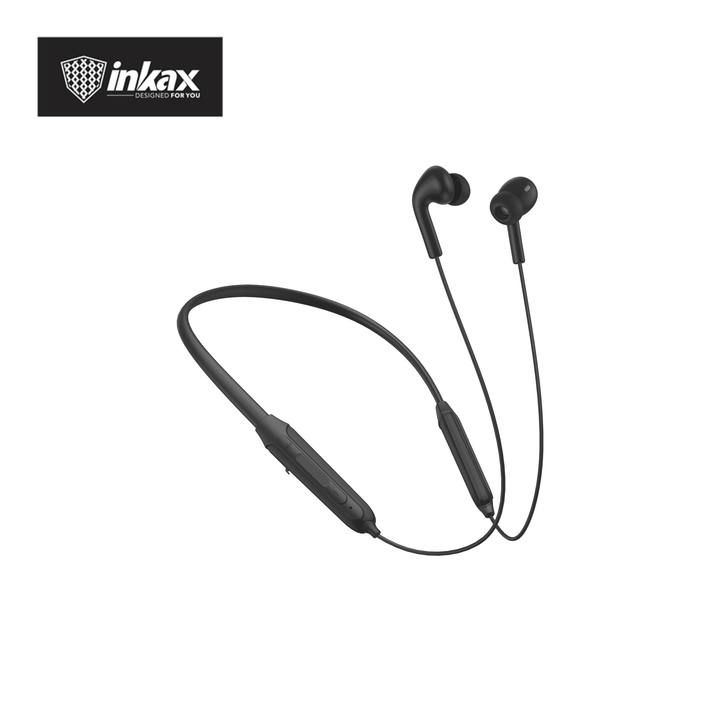 Inkax - Original Wireless Sports Earphones AEH-02 (Black) - Pinoyhyper