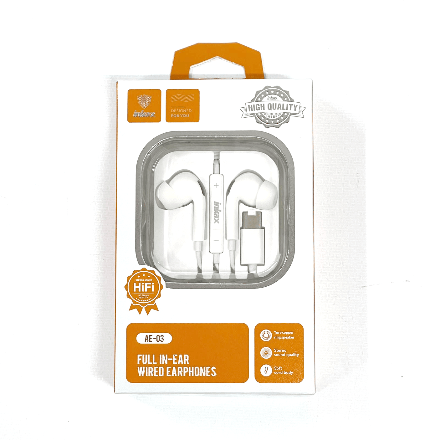 Inkax Wired Type-C Earphone AE-03 - Pinoyhyper