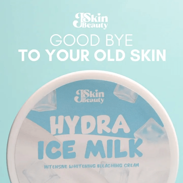 J Skin Beauty Hydra Ice Milk Bleaching Cream - 300g - Pinoyhyper