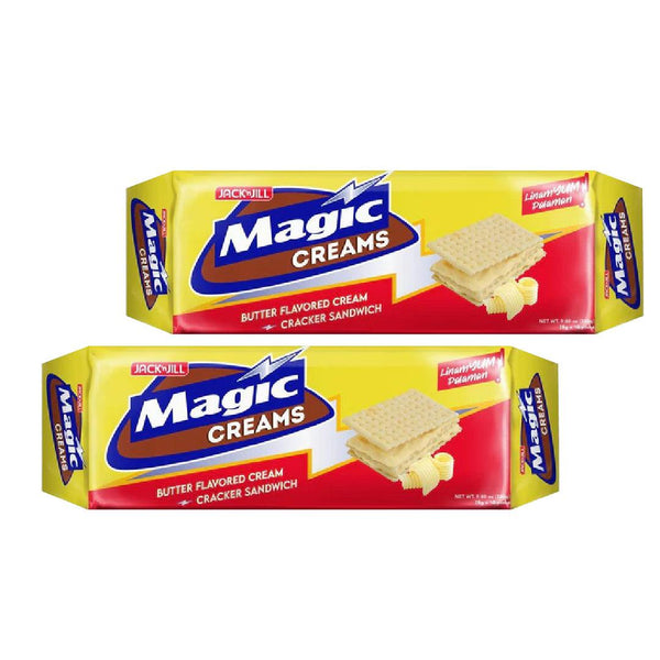 Jack'n Jill Magic Cream Cracker Sandwich Butter (10x28g) x 2Pcs(Offer) - Pinoyhyper