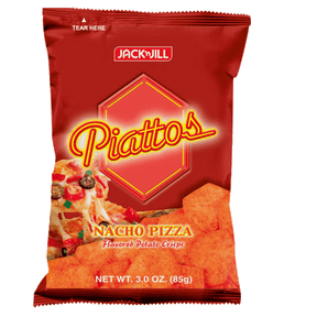 Jack n Jill Piattos Nacho Pizza Chips 85gm - Pinoyhyper