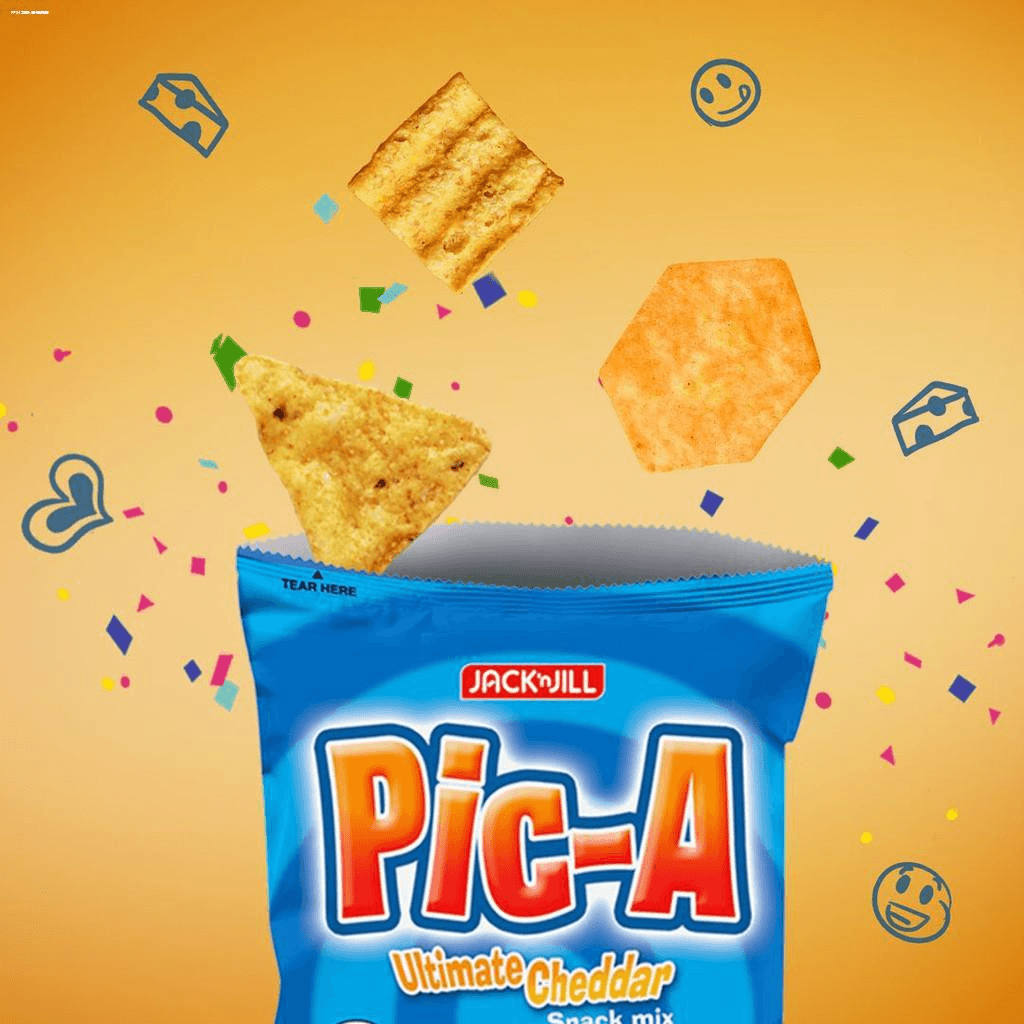 Jack 'n Jill Pic-A Ultimate Cheddar Snack Mix - 180g - Pinoyhyper