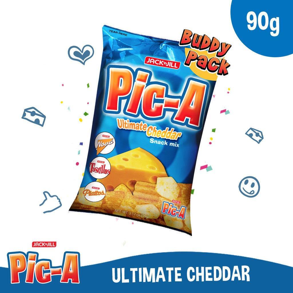 Jack 'n Jill Pic-A Ultimate Cheddar Snack Mix - 90g - Pinoyhyper