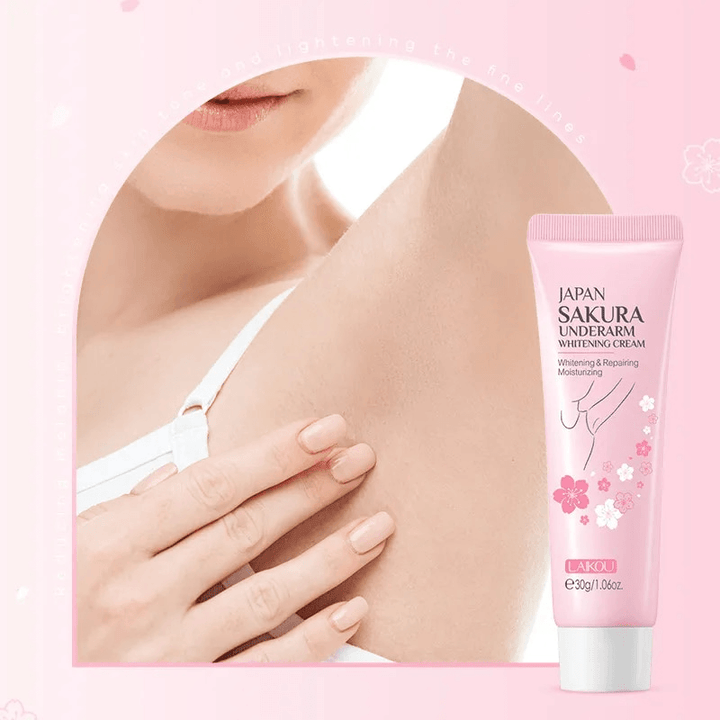 Japan Sakura Underarm Whitening Cream - 30g - Pinoyhyper