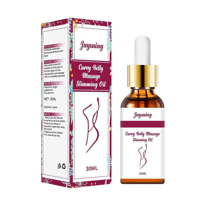 Jaysuing Curvy Belly Massage Slimming Oil - 30ml - Pinoyhyper