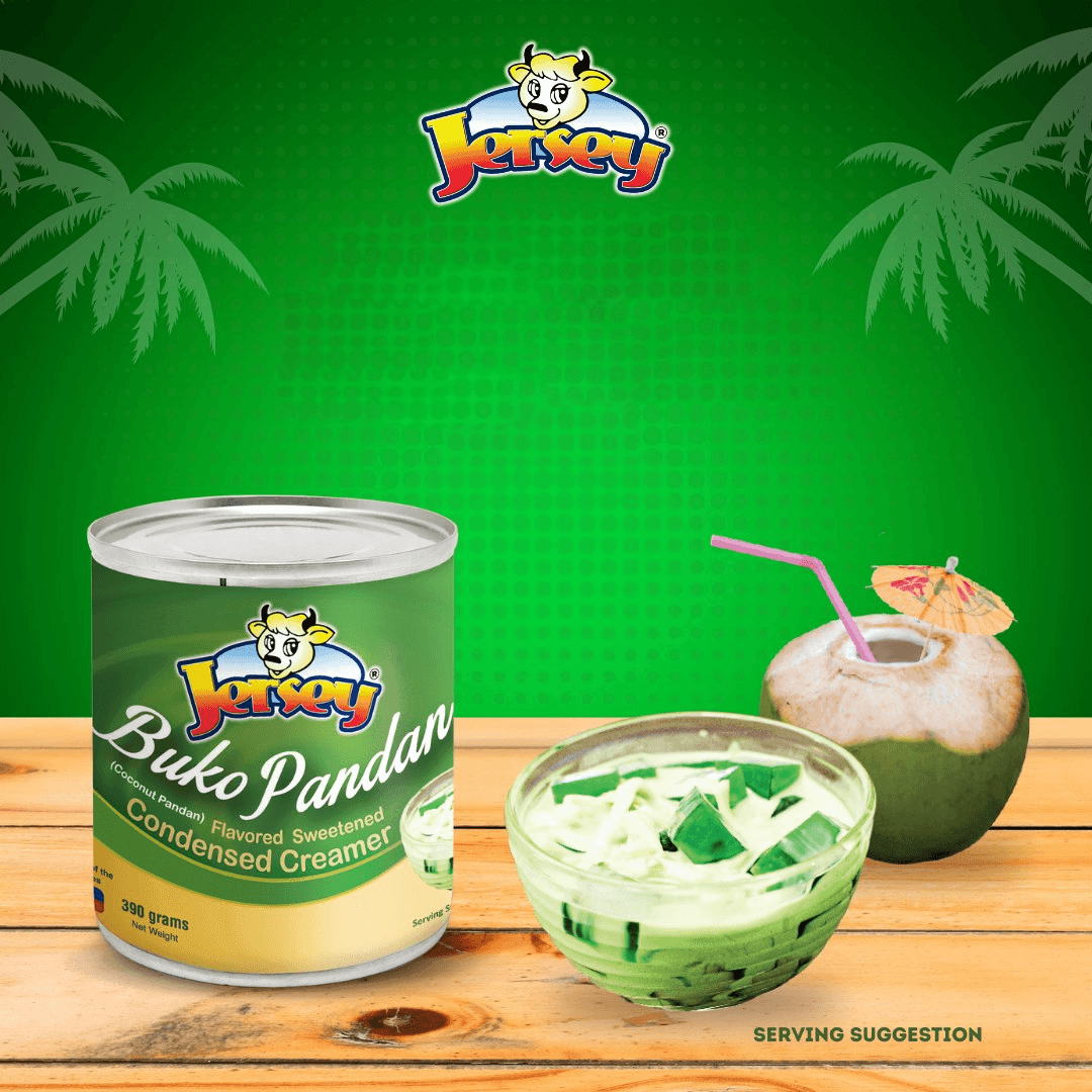 Jersey Buko Pandan Condensed Creamer - 390g - Pinoyhyper