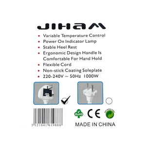 Jiham Steam Dry Iron Box (1000W) YPF-2003A - Pinoyhyper