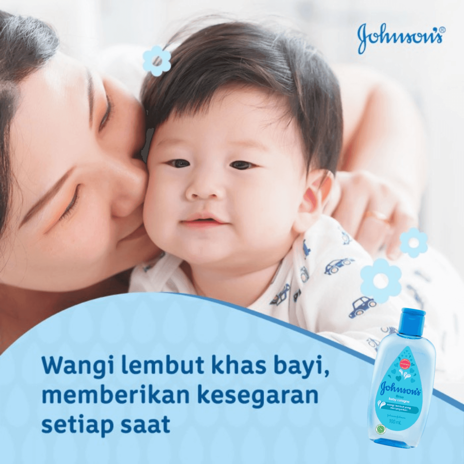 Johnson's Baby Cologne Brisa - 100ml - Pinoyhyper
