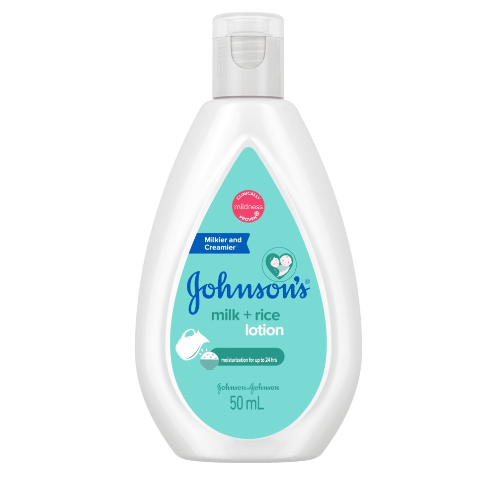 Milk Rice Loction Johnson's Baby Lotion Milk + Rice - 50ml – Pinoyhyper