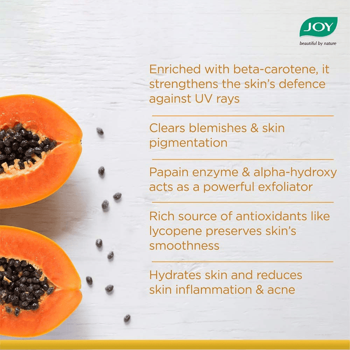 Joy Skin Fruits Spots & Tan Clear Papaya Face Wash - 100ml - Pinoyhyper